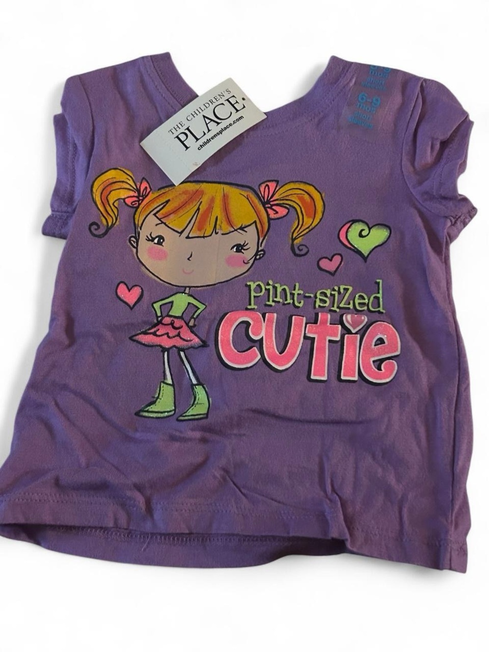 Place Purple 'Pint-Sized Cutie' Graphic Tee
